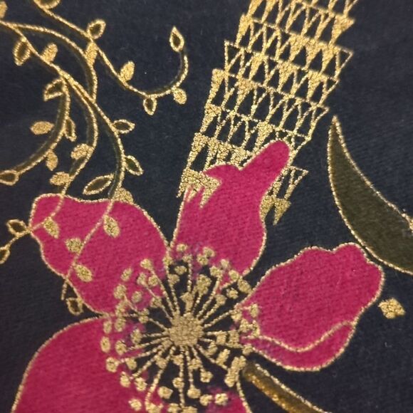 Vintage Tan Jay velour textured jacket volup - Picture 8 of 8